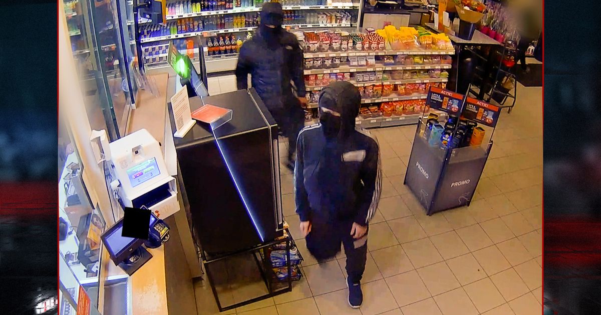 Tankshop twee keer overvallen; daders op beeld