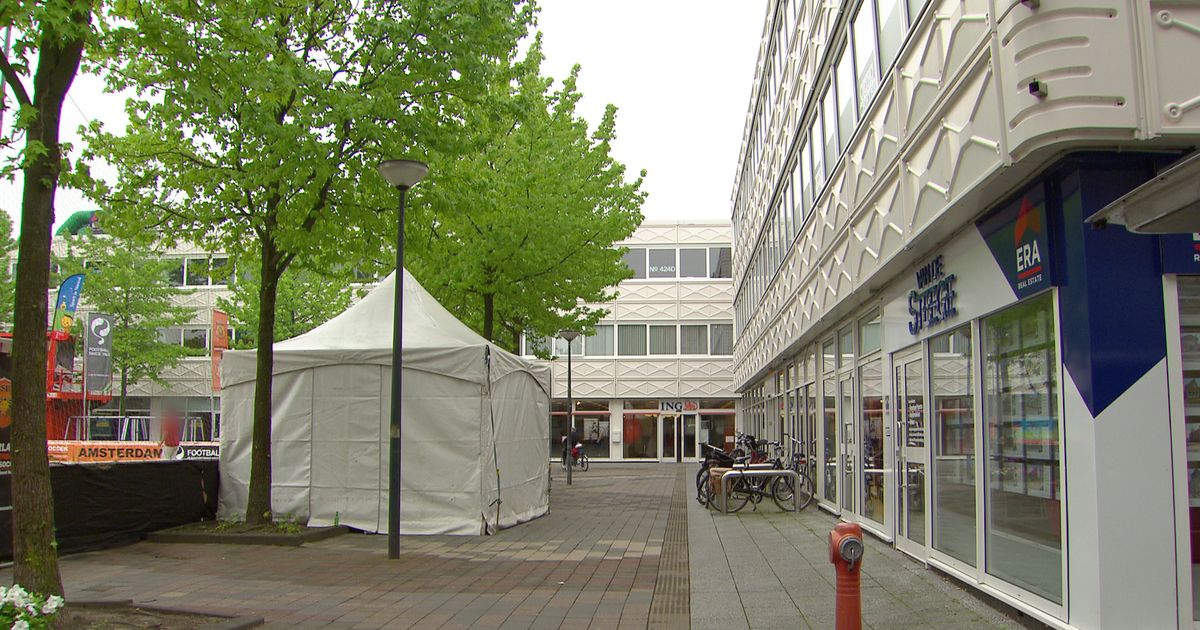 Mislukte overval op geldloper aan het Buikslotermeerplein