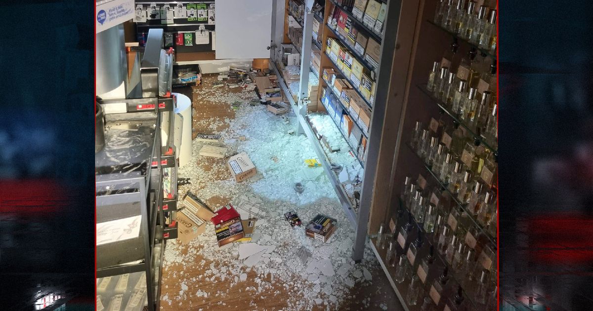 Inbrekers laten buit achter in bestelbus