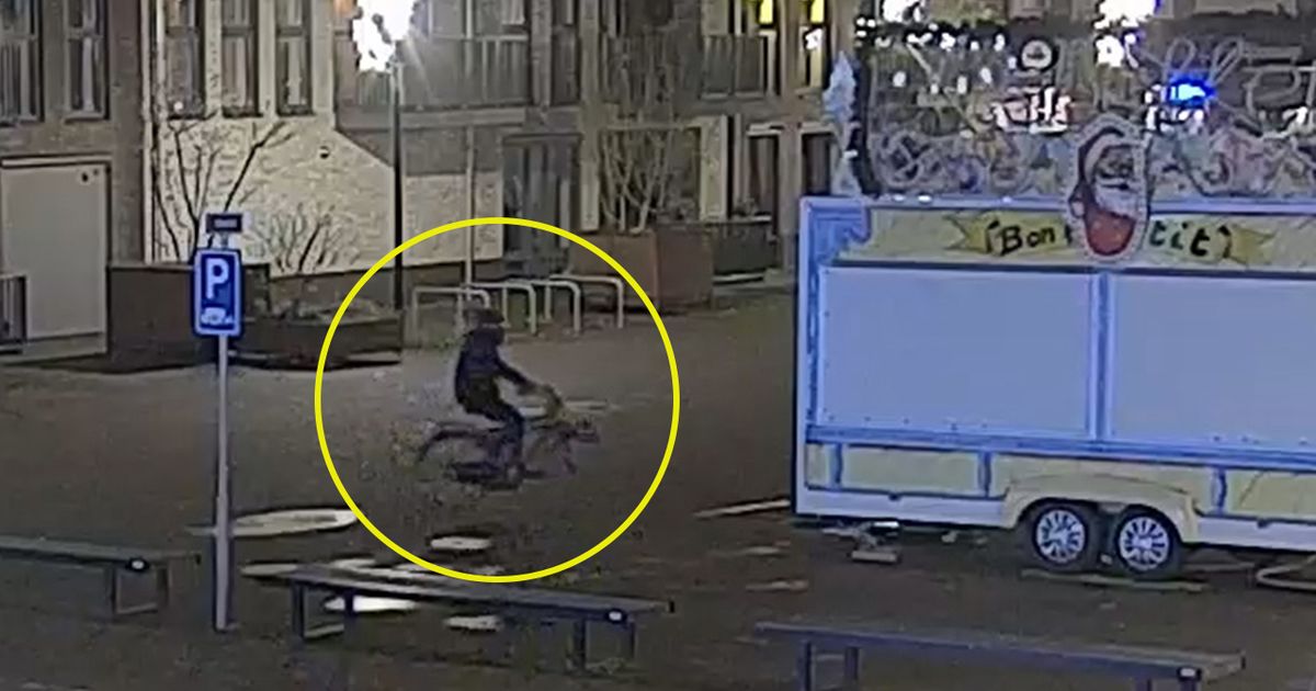 Explosies veroorzaakt bij oliebollenkraam