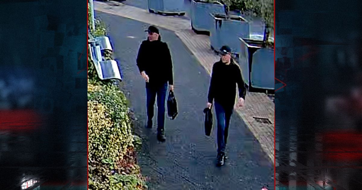 Inbrekers zien camera over het hoofd