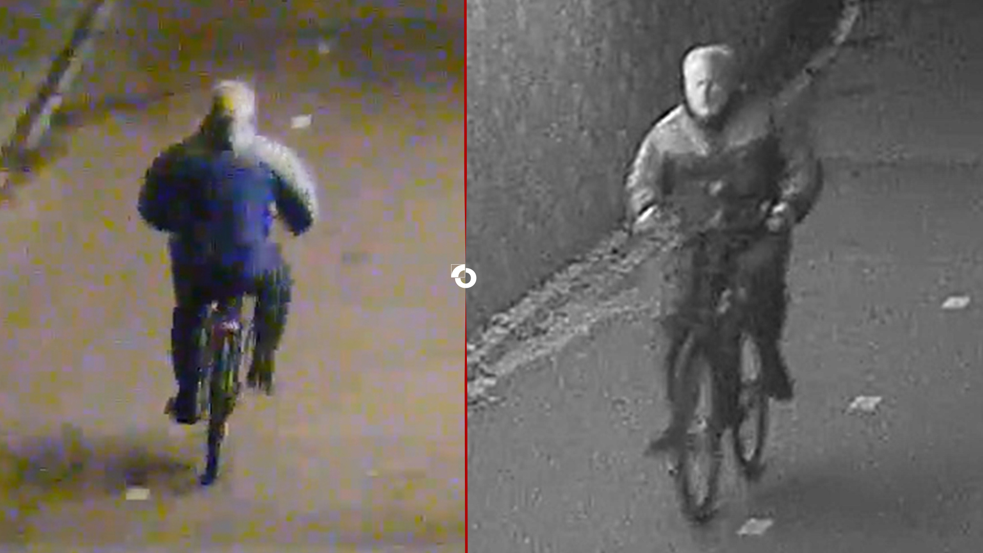 Explosie bij woning: nieuwe beelden van gezochte fietser